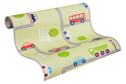 A.S. Création Kinderzimmertapete Bunt Papiertapete 936322 Wandtapete