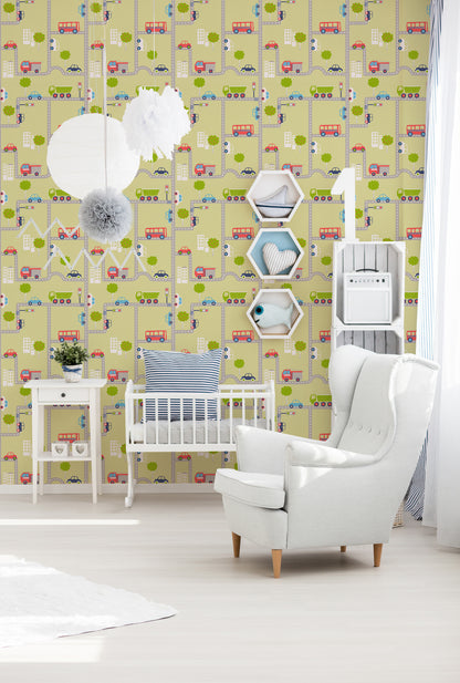 A.S. Création Kinderzimmertapete Bunt Papiertapete 936322 Wandtapete