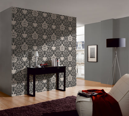 A.S. Création Tapete Attractive 2 936764 Grau Uni Wandtapete Vlies Vliestapeten