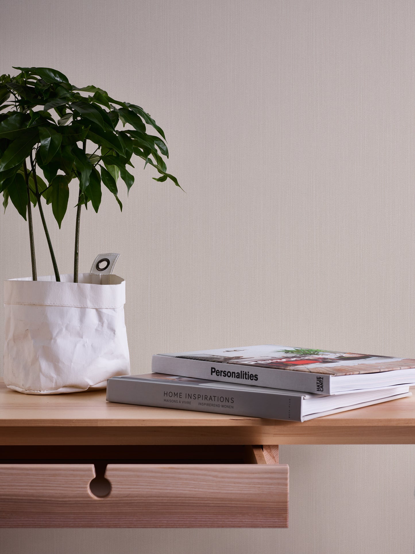 A.S. Création Unitapete Beige Vliestapete 937905 Wandtapete Tapete