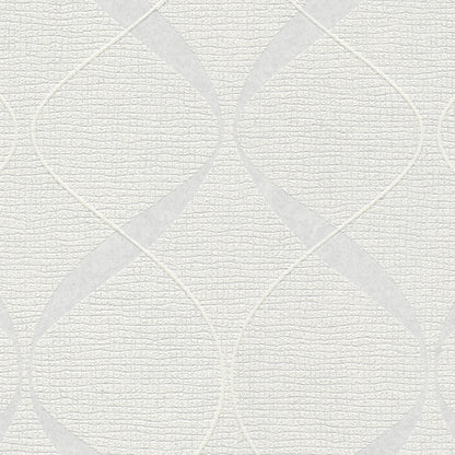 Geometrische Tapete Weiß Vliestapete 938651 Wandtapete A.S. Création Tapete