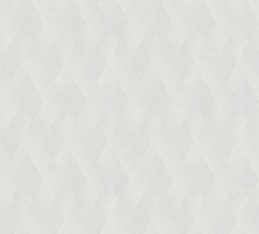 Geometrische Tapete Weiß Vliestapete 938731 Wandtapete A.S. Création Tapete