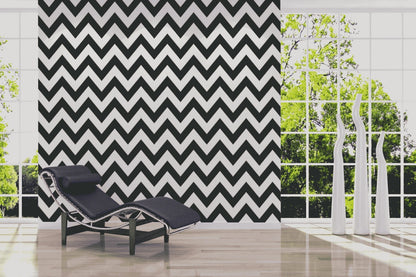 A.S. Création Geometrische Tapete Schwarz 939431 Tapete Black & White Wandtapete
