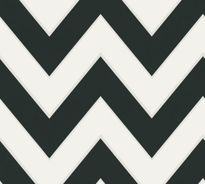 A.S. Création Geometrische Tapete Schwarz 939431 Tapete Black & White Wandtapete