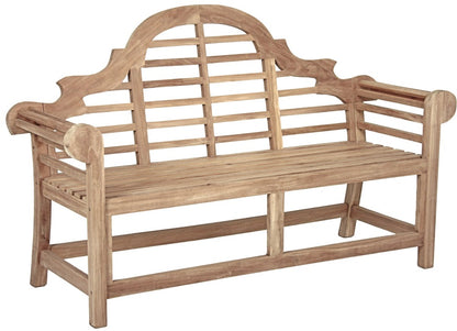 Teak Friesenbank Parkbank Gartenbank Holz Landhaus Bank Holzbank Garten Sitzbank