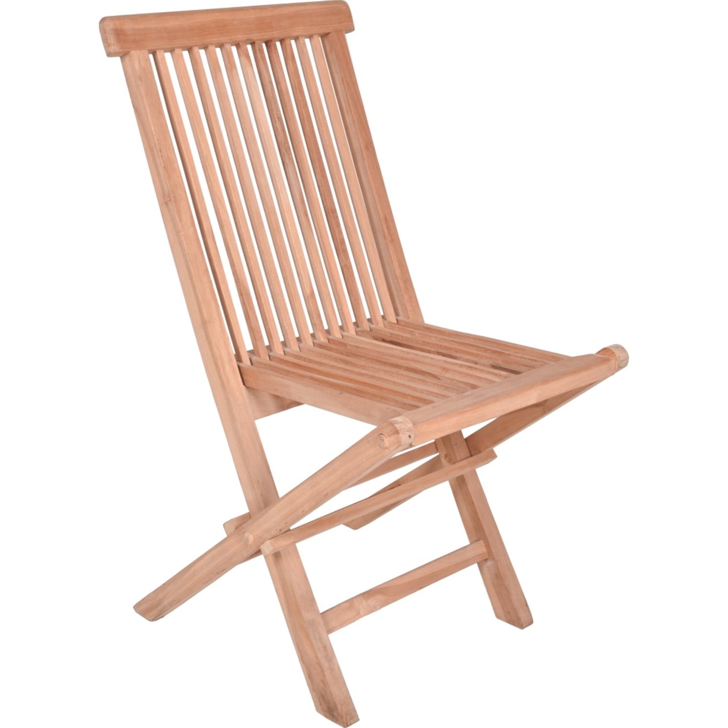 2x Garden Pleasure Teak Garten Klappstuhl Holz Balkon Stuhl Stühle klappbar
