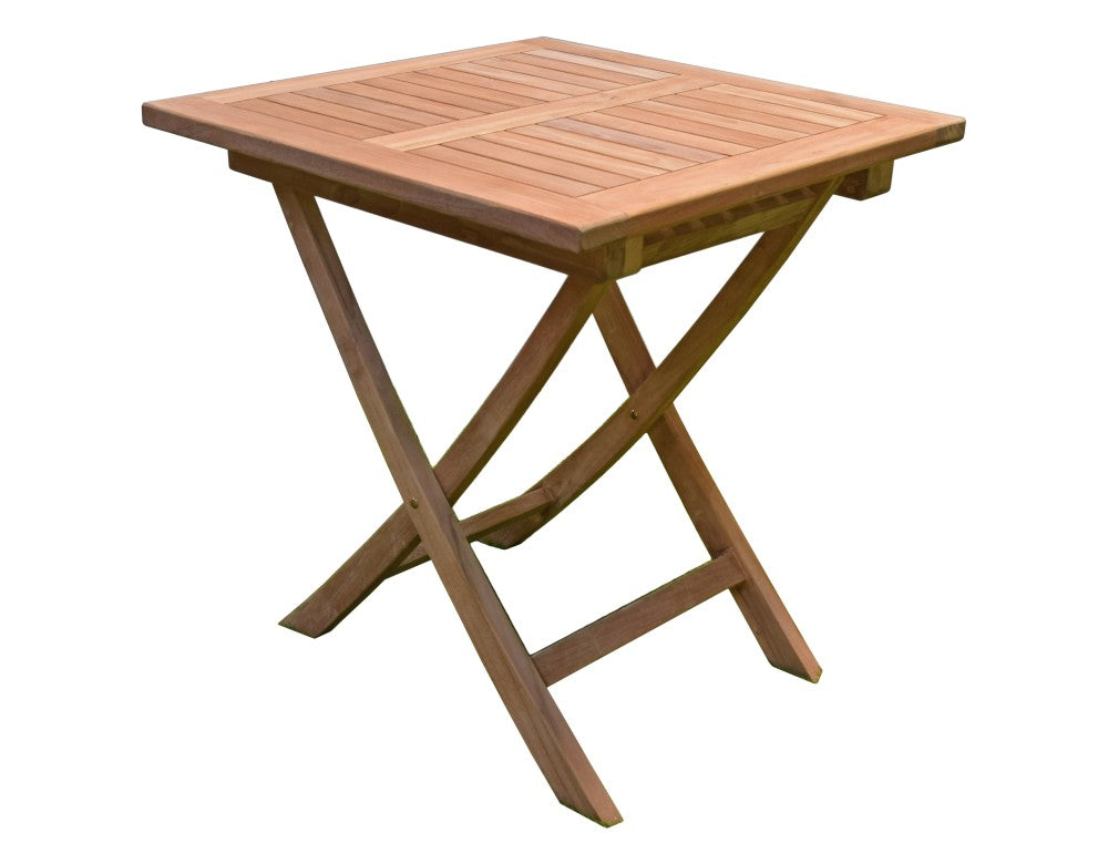 Garden Pleasure Teak Gartentisch Solo 70x70 Garten Holz Esstisch Tisch klappbar