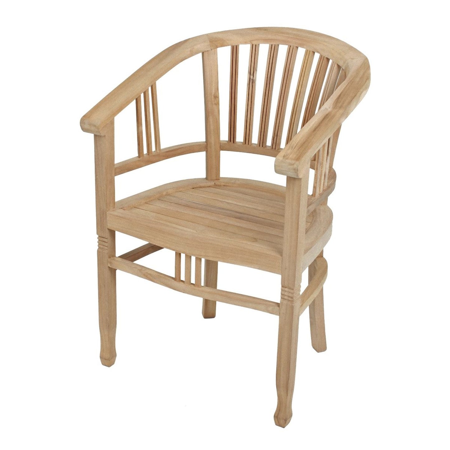 Gartenstuhl RINCA Gartensessel Gartenmöbel Garten Teak Stuhl Armsessel Sessel