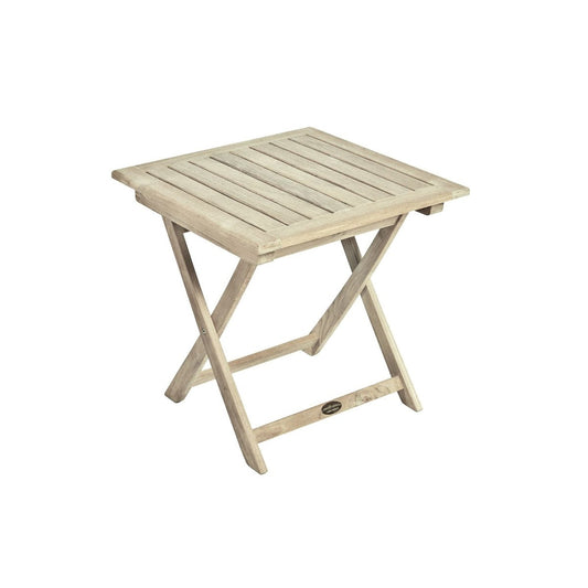 Garden Pleasure Teak Gartentisch Tisch Beistelltisch Garten Balkontisch Holz