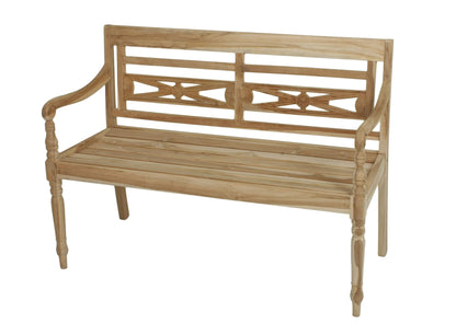 Teak Friesenbank Parkbank Gartenbank Holz Landhaus Bank Holzbank Garten Sitzbank