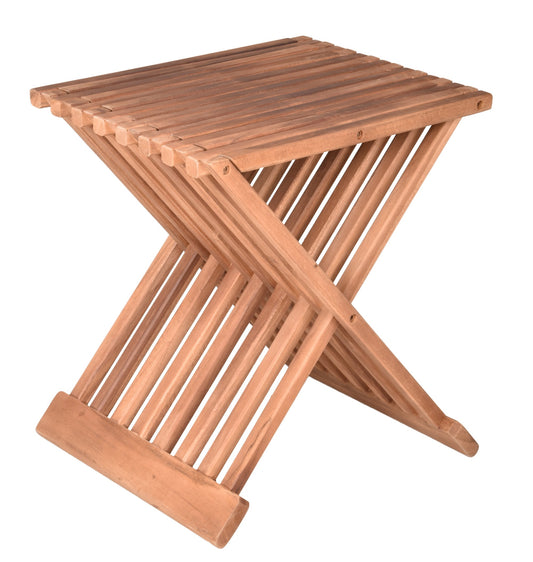 Hocker Beistelltisch FANI Teak natur Tisch Gartentisch Gartenmöbel Möbel Outdoor