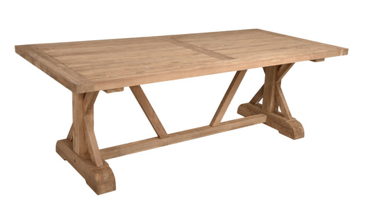 Tisch KISAR Teak recycelt 220cm Gartentisch Garten Gartenmöbel Möbel Outdoor