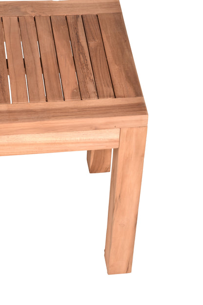Bank BIARO 2-Sitzer Teak Gartenbank Garten Terrasse Sitzbank Parkbank Holz Möbel
