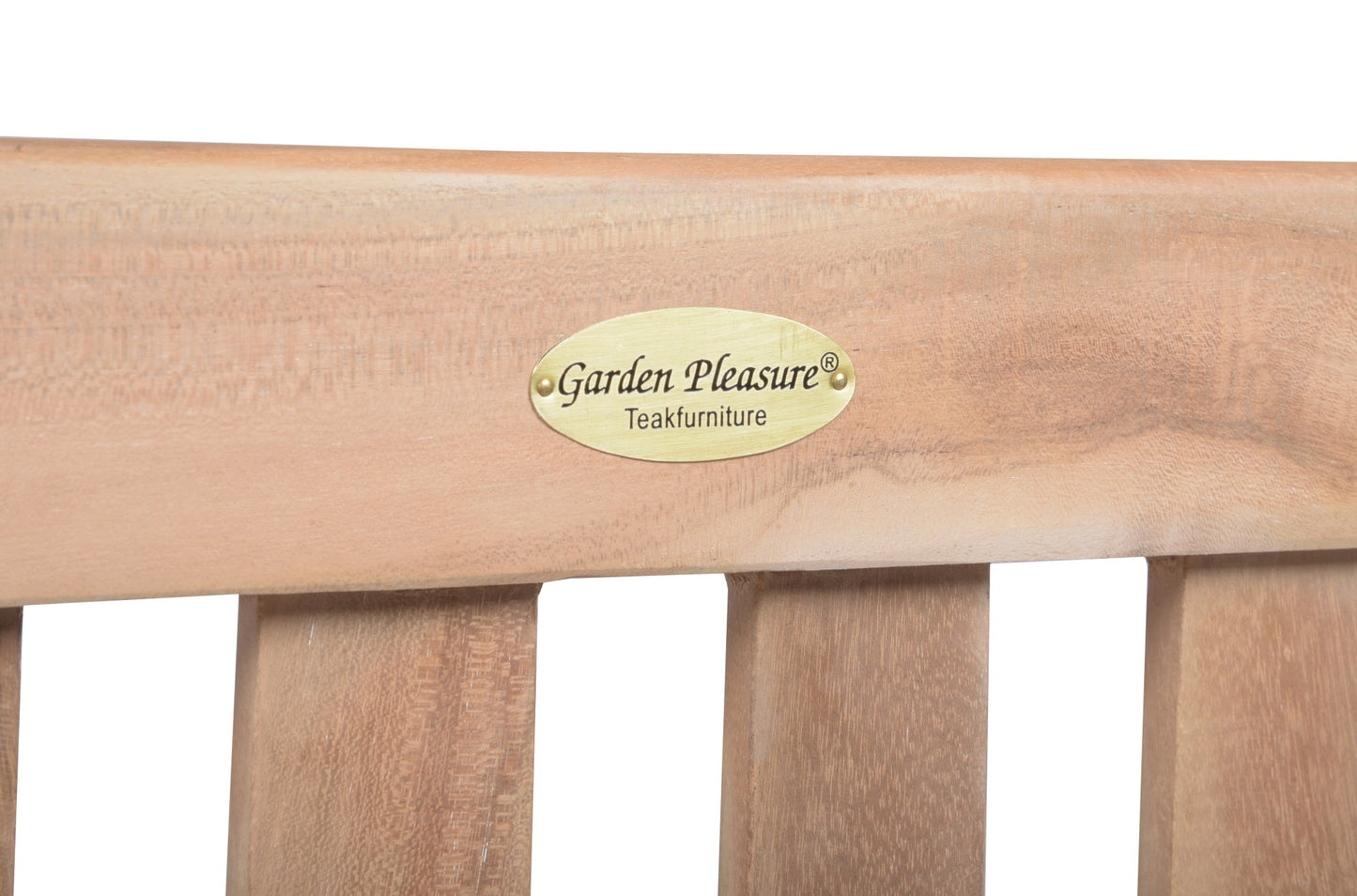 Bank Solo 3-Sitzer Sitzbank Parkbank Gartenbank Outdoor Garten Möbel Teak Holz