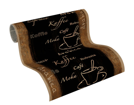 A.S. Création Tapete Braun 942541 Wandtapete Folie selbstklebend Tapete Vinyl