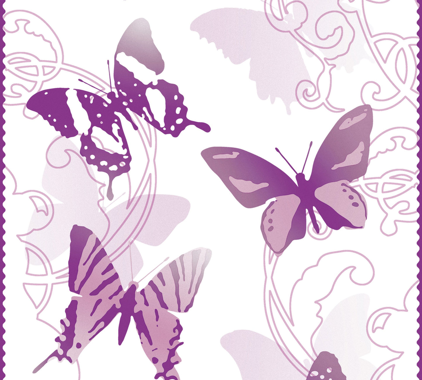 A.S. Création Tapete Tiere Violett 942582 Tapete Folie selbstklebend Tapete