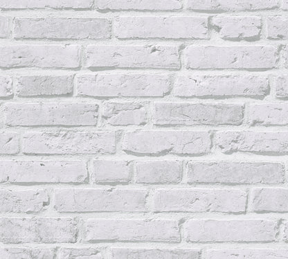 A.S. Création Vinyl Tapete Best of Wood`n Stone Steine Mauer Grau Wandtapete