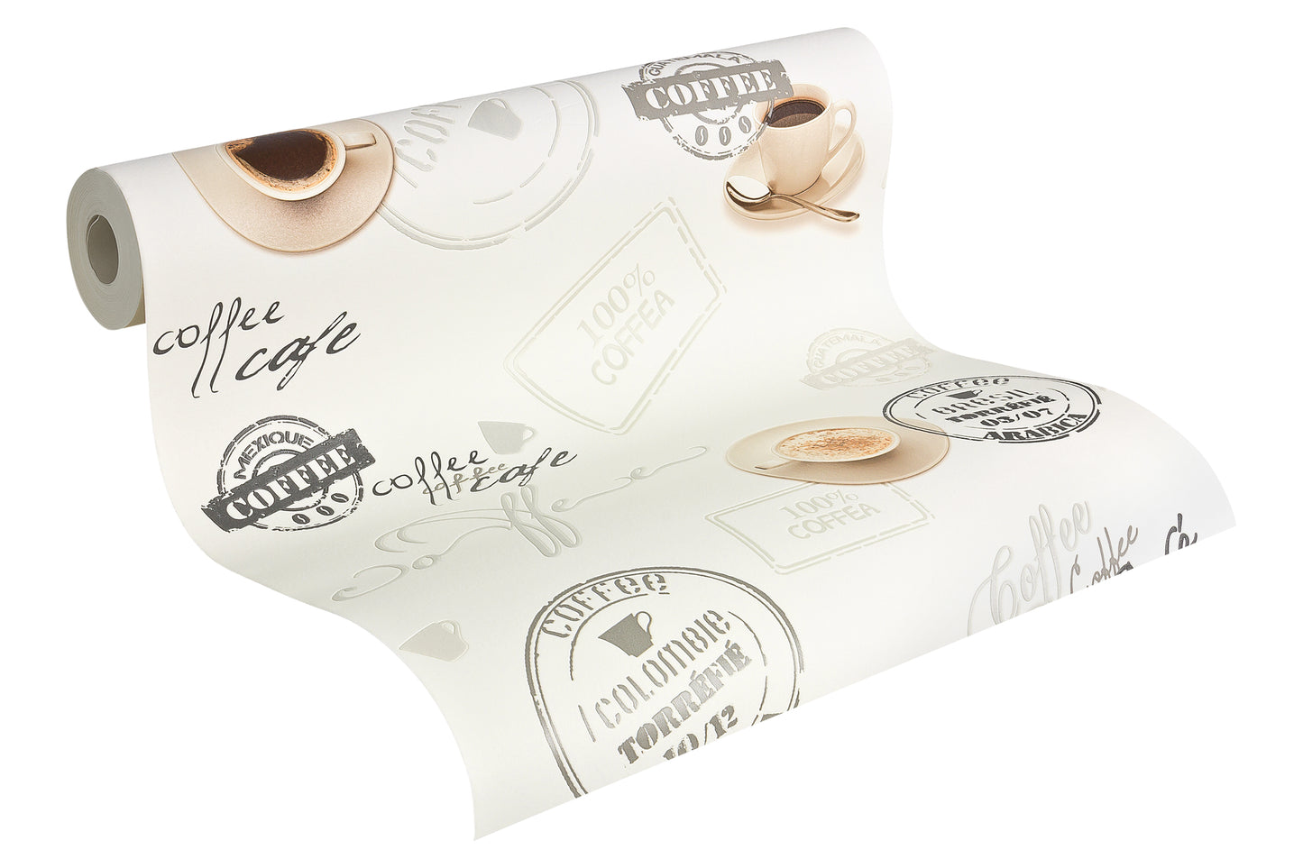 A.S. Création Küchentapete Creme Papiertapete 943081 Wandtapete