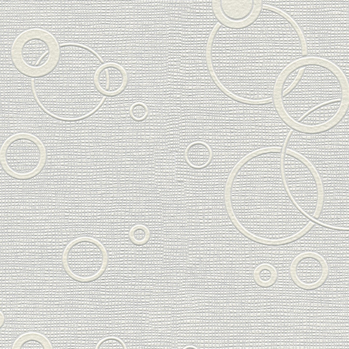 Geometrische Tapete Weiß Vliestapete 949011 Wandtapete mit Punkten A.S. Création Tapete