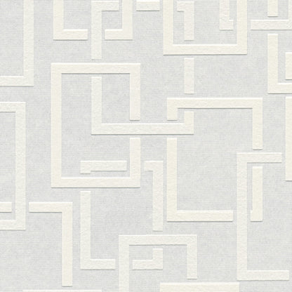 Geometrische Tapete Weiß Vliestapete 950017 Wandtapete A.S. Création Tapete