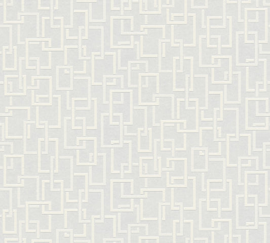 Geometrische Tapete Weiß Vliestapete 950017 Wandtapete A.S. Création Tapete