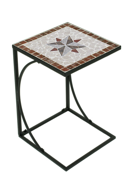 Beistelltisch AMARILLO Garten Gartentisch Outdoor Esstisch Tisch Möbel Mosaik