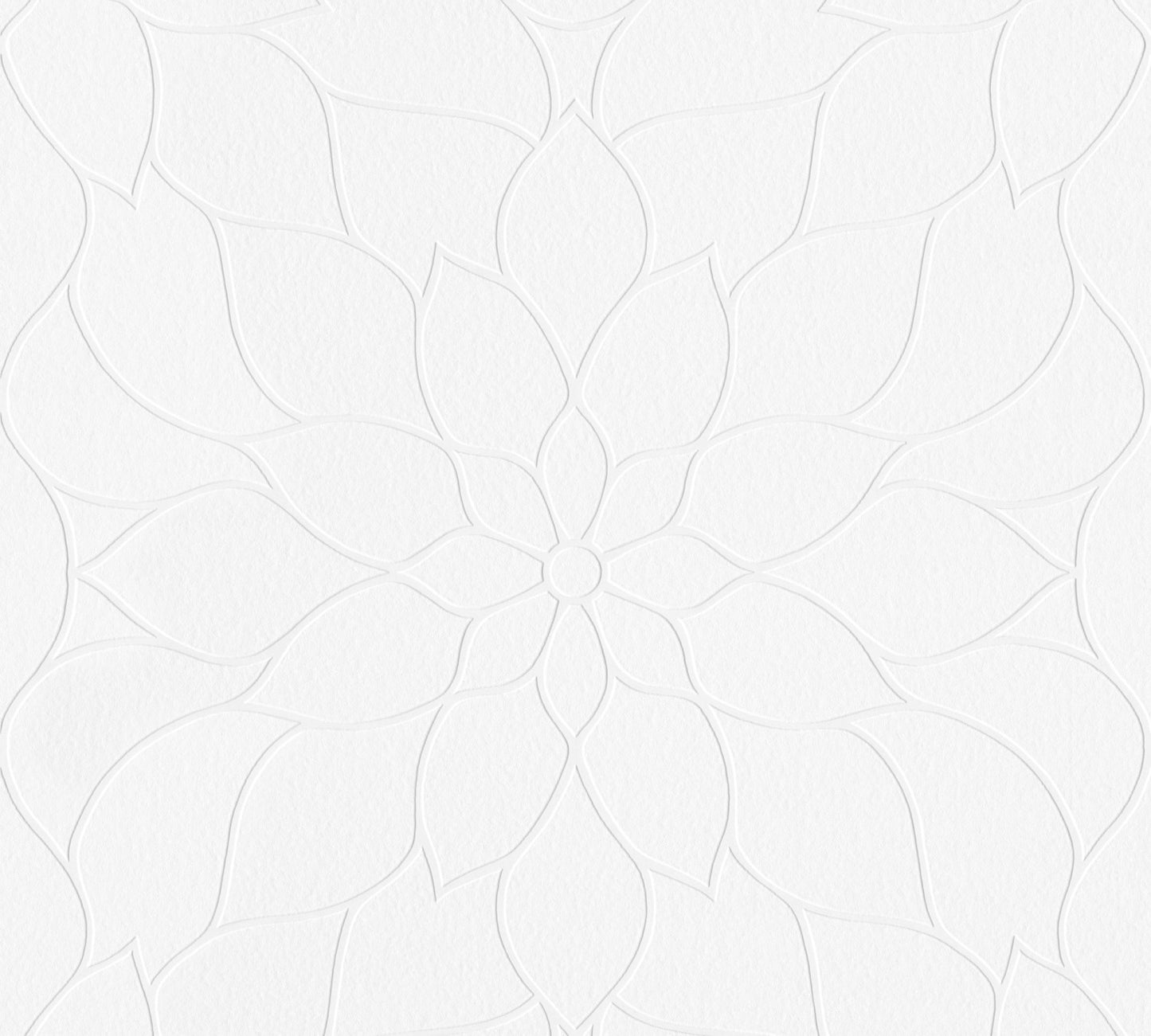 Blumentapete Weiß Vliestapete 950710 Wandtapete A.S. Création Tapete