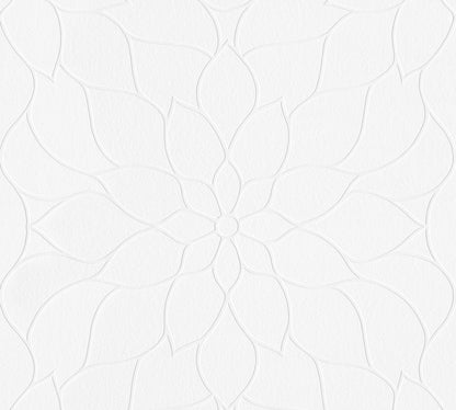 Blumentapete Weiß Vliestapete 950710 Wandtapete A.S. Création Tapete