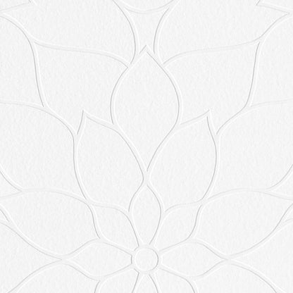 Blumentapete Weiß Vliestapete 950710 Wandtapete A.S. Création Tapete