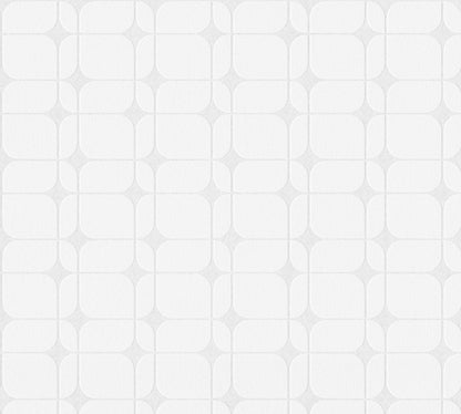 Geometrische Tapete Weiß Vliestapete 951371 Wandtapete A.S. Création Tapete