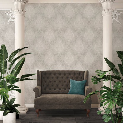 A.S. Création Barocktapete Barock Creme 953721 Tapete Memory 3 Wandtapete Design