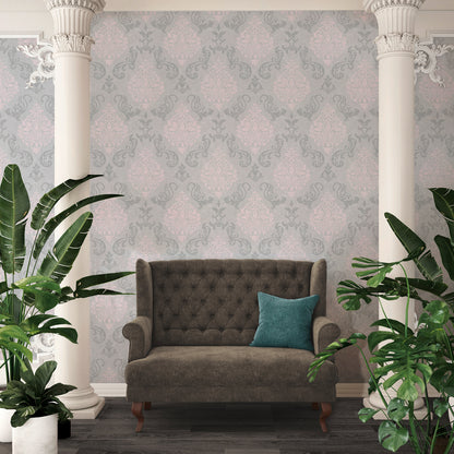 A.S. Création Barocktapete Barock Rosa 953726 Tapete Memory 3 Wandtapete Design