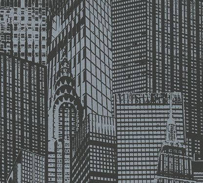 A.S. Création selbstklebende Moderne Tapete Schwarz 955671 Wandtapete