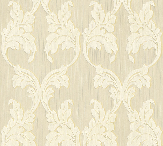 A.S. Création Barocktapete Barock Beige 956282 Tapete Tessuto Wandtapete Design