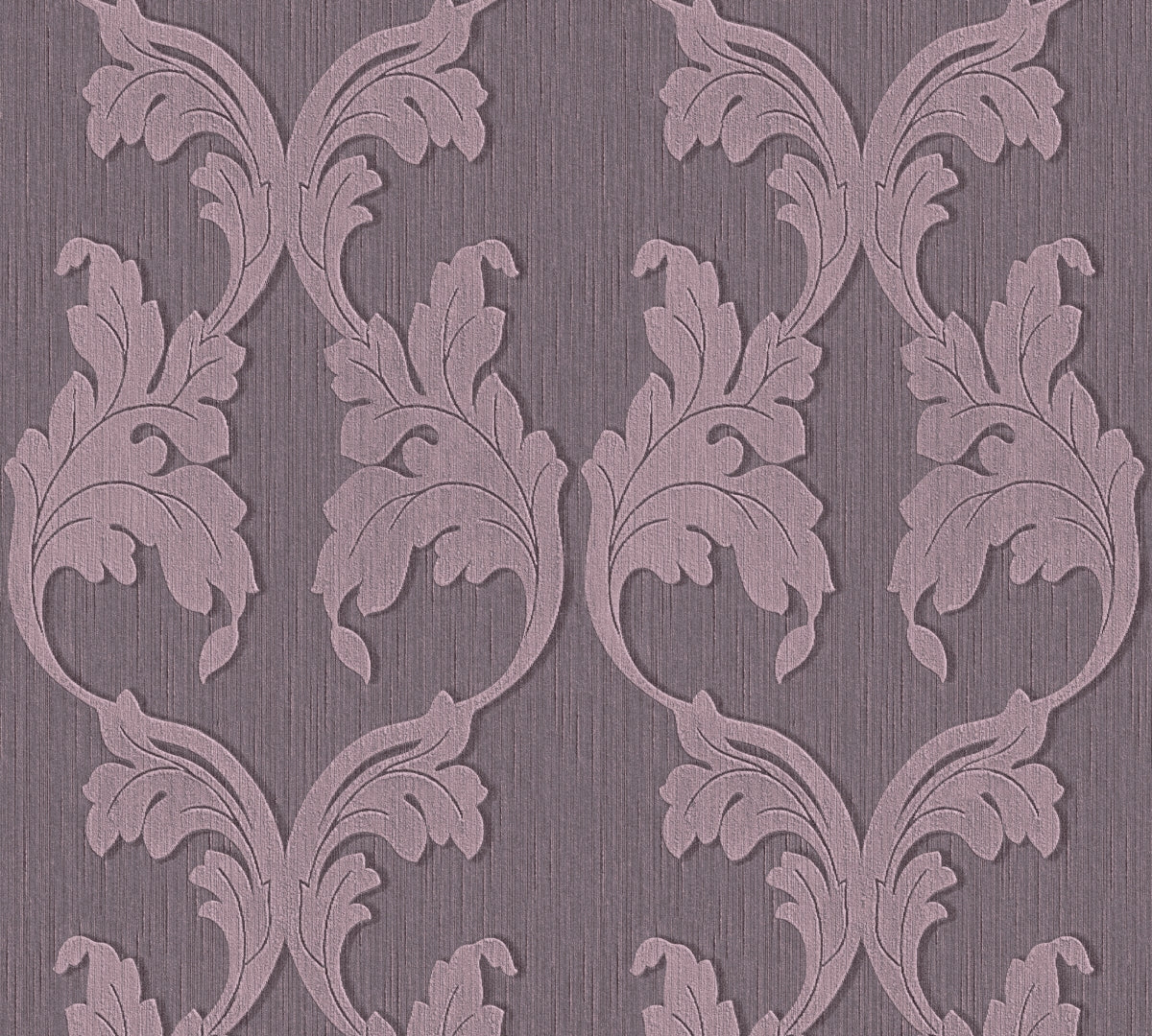 A.S. Création Barocktapete Barock Violett 956285 Tapete Tessuto Wandtapete