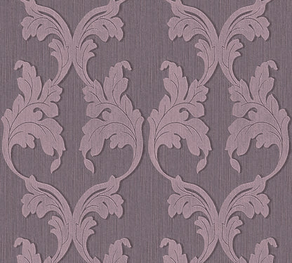 A.S. Création Barocktapete Barock Violett 956285 Tapete Tessuto Wandtapete