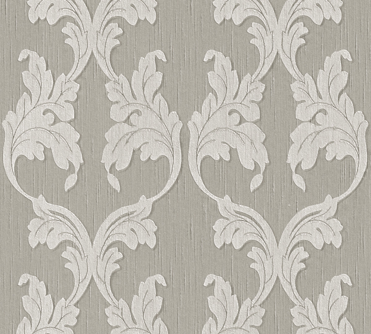 A.S. Création Barocktapete Barock Grau 956286 Tapete Tessuto Wandtapete Design