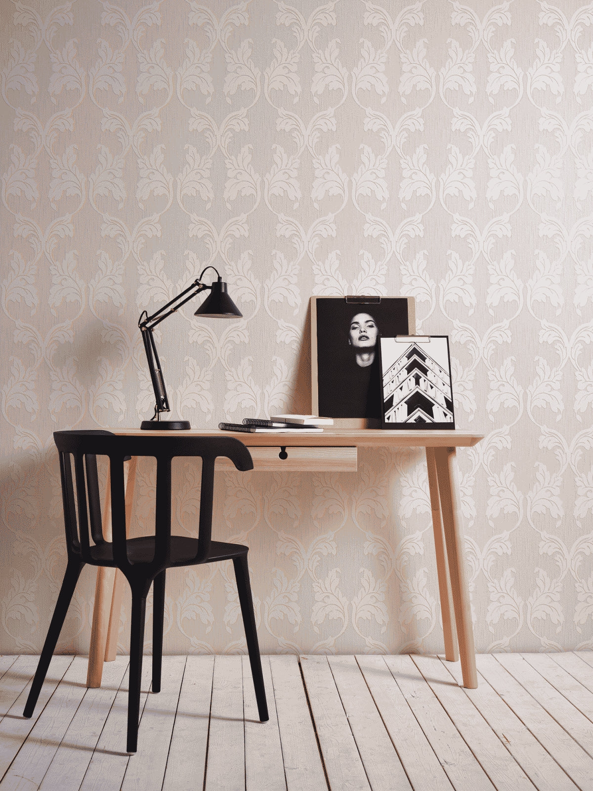 A.S. Création Barocktapete Barock Beige 956287 Tapete Tessuto Wandtapete Design