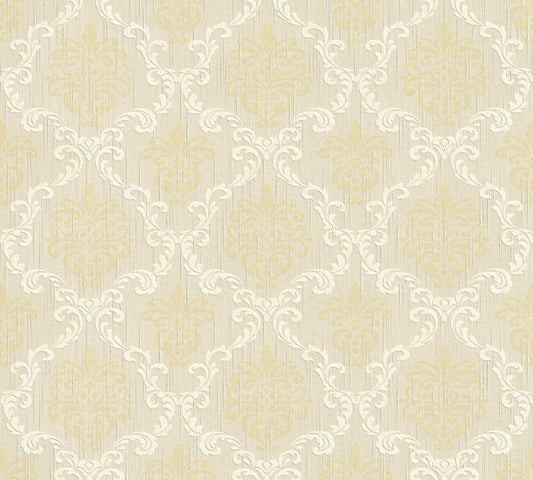 A.S. Création Barocktapete Barock Beige 956292 Tapete Tessuto Wandtapete Design