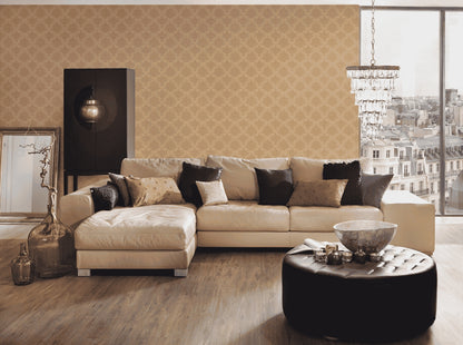 A.S. Création Barocktapete Barock Orange 956293 Tapete Tessuto Wandtapete Design