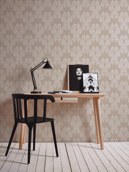 A.S. Création Barocktapete Barock Beige 956301 Tapete Tessuto Wandtapete Design