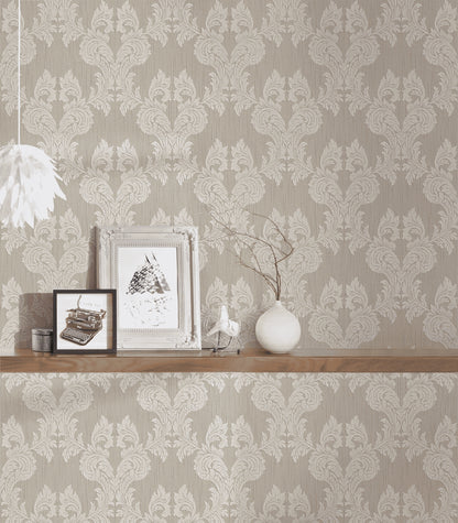 A.S. Création Barocktapete Barock Beige 956301 Tapete Tessuto Wandtapete Design