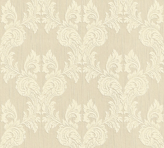 A.S. Création Barocktapete Barock Beige 956302 Tapete Tessuto Wandtapete Design