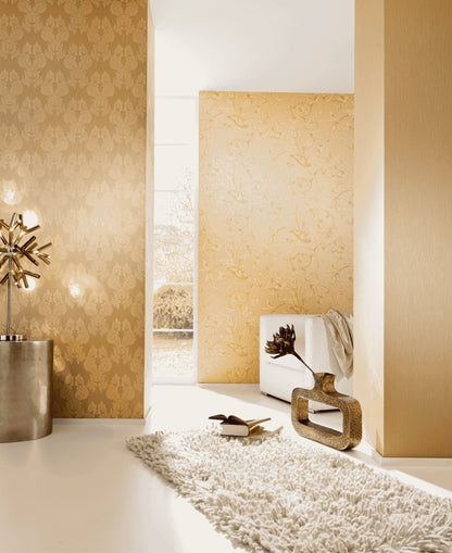 A.S. Création Barocktapete Barock Orange 956303 Tapete Tessuto Wandtapete Design
