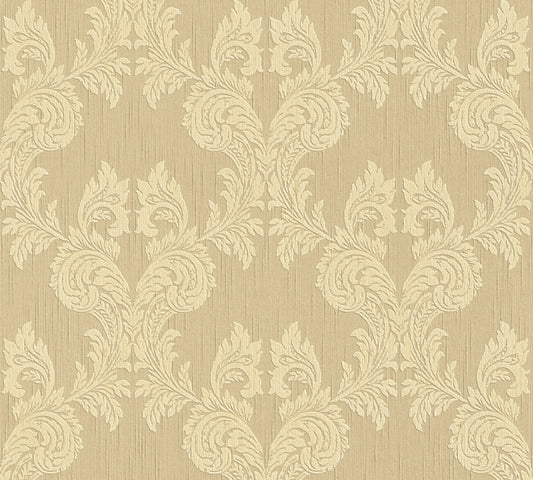 A.S. Création Barocktapete Barock Orange 956303 Tapete Tessuto Wandtapete Design