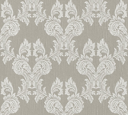 A.S. Création Barocktapete Barock Grau 956306 Tapete Tessuto Wandtapete Design