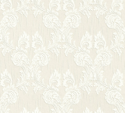A.S. Création Barocktapete Barock Creme 956307 Tapete Tessuto Wandtapete Design