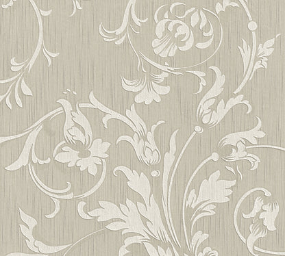 A.S. Création Blumentapete Blumen floral Beige 956331 Tapete Tessuto Wandtapete