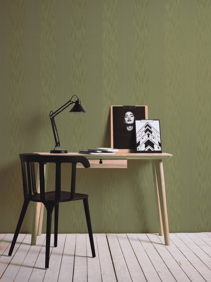 A.S. Création Streifentapete Streifen Grün 956604 Tapete Tessuto Wandtapete