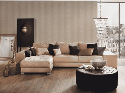 A.S. Création Streifentapete Streifen Beige 956606 Tapete Tessuto Wandtapete